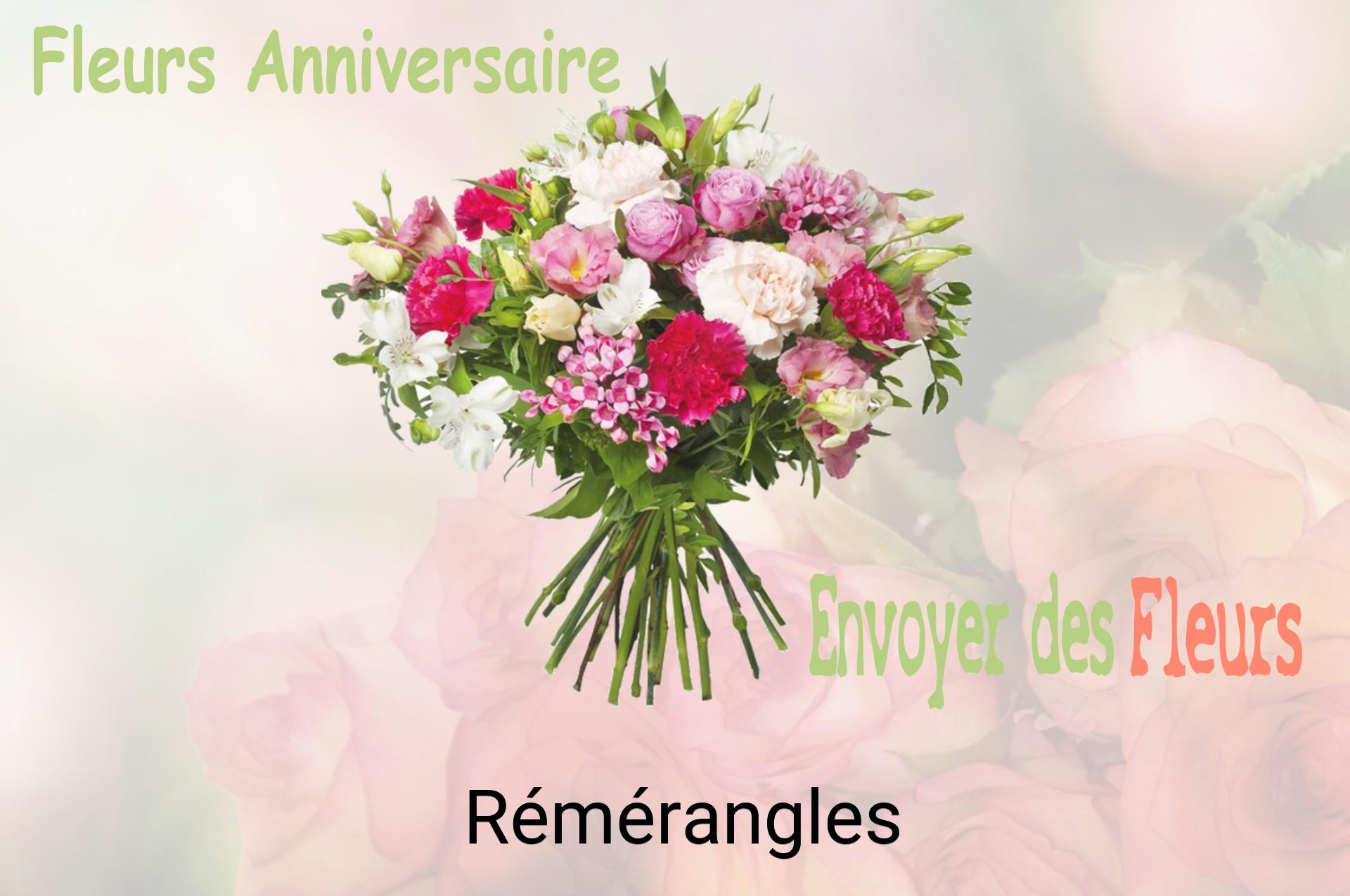 Bouquet de fleurs d’anniversaire livré à Rémérangles