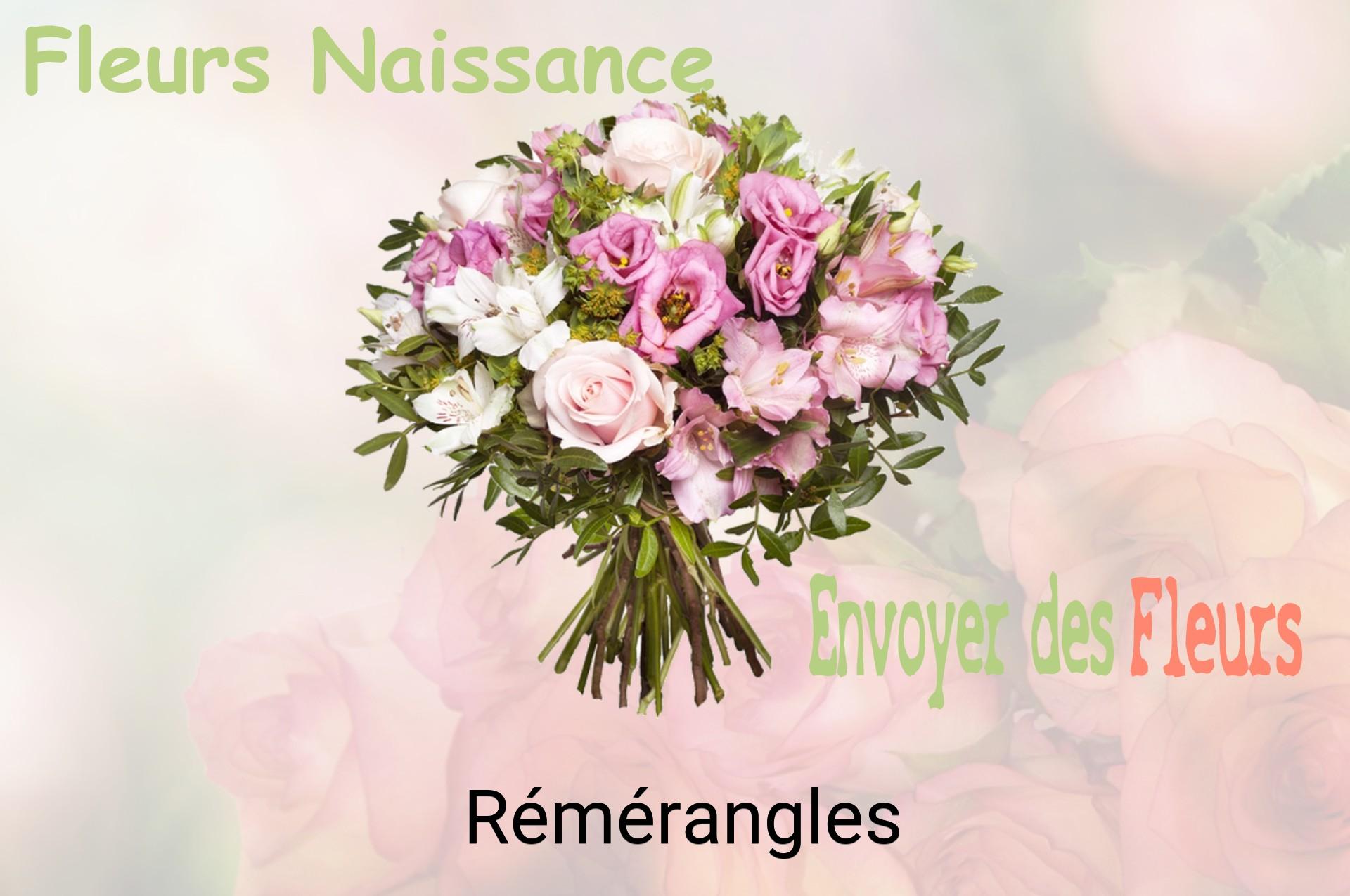Bouquet de fleurs de naissance livré à Rémérangles